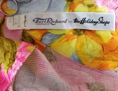 Tori Richard Honolulu for the Holiday Shop Vintage Floral Maxi Dress 1970s SZ 12