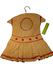 Vintage Clothing Pin Bag Dress