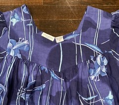 NWT! Vtg Sears FUNDAMENTALS WOMAN Floral Maxi Sun Dress Sz 1X Tropical Hawaiian