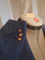 VINTAGE Lined Silk Blazer sz 12 by PACIFIC SILK & STUDIO CLOTHING CO.