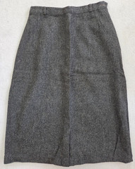 Vintage Woman’s Skirt 100% Wool College Town Boston New York 1960’s Gray