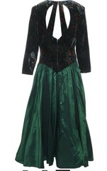 Vintage 1980’s Floral Print Evening Dress