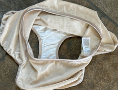 Vanity Fair 9/2XL My Fav Sand Silky Smooth Illumination Hi Cut Panties #13808