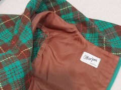 Vintage ‘Marjone Seattle’ Plaid Wool Dress 1960’s
