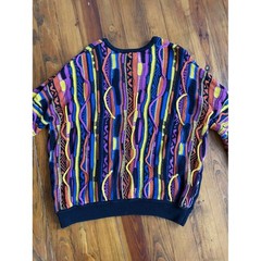 Forever 21 Coogi Inspired 90’s Retro Sweater Multicolored Size 1X