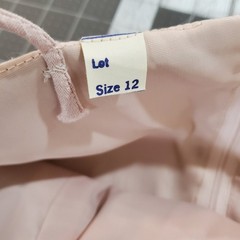 80s Vintage Karen Lawrence Pink Strappy Pencil Midi Dress Size 12