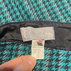Vintage ELGEZ Wool Skirt Made in France | Size 40