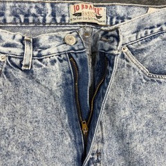 VTG Jordache Basics Acid Wash High Waisted Mom Jeans Made in USA Size 14 28×31