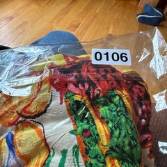 Vintage Jams World ’90s Salsa Print Parachute Pant size small