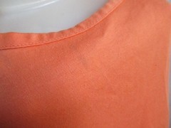 True Vintage Women’s Tank Small Single Stitch Top Orange 1970’s USA Cotton