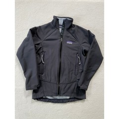 Vintage 2002 USA Patagonia Womens XS Core Skin Jacket Gray R2 Polartec Softshell