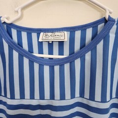 Vintage 1970s Ms Ronnie Sleeveless Top Womens XL 23″ Long 22″ Pit To Pit 1135