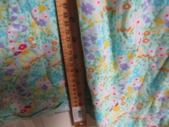 Y2K PINK K-Mart Tank Dress Cami Nightgown Cotton Blue & Pastel Floral – XL