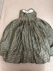 VNTG 1950s Strapless Brocade Party Dress Prom Homecoming Formal Cupcake Gown S