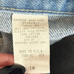 Vivaldi Vintage Denim Maxi Skirt Blue High Waisted Western Button Back Size 10