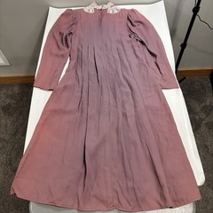 Vintage Gunne Sax Women’s Pink Maxi Dress Size 9 Prairie 1970s USA