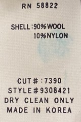 Max Studio Brown Wool Cape 1990s Unused