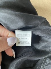 Marc Jacobs Vintage Lace Bustier and Metallic Silk Dress, Lace Straps, Size 0