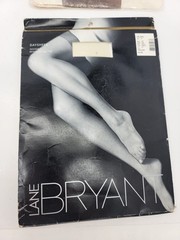 Vintage Pantyhose Lot of 4 Misc Colors 3X