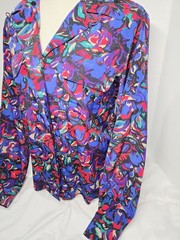 Vtg 90’s Worthington Boho Preppy M Button Down Career Retro Fringe Fairy Cottage
