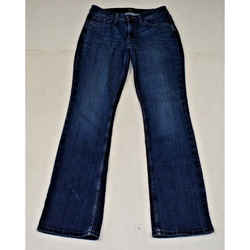 Vintage Lee Jeans Size 30 x 30 90s Blue Boot Cut Cotton Poly Blend Made Egypt
