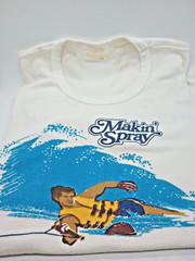 Vintage Singapore Water Ski Club T Shirt Graphic Print Makin’ Spray Small 34