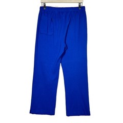 Retro Track Sweat Suit Set Men Size L Royal Blue Made USA Activewear Athletic