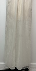 Vtg 50s Bridal Peignoir & Nightgown Set M White Blue Floral Lace Romantic