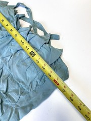 Vintage 40s 50s Catalina One Piece Swimsuit Boning Blue Pin Up Ruched