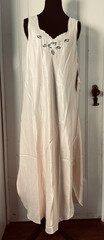 Vintage Barbizon Peach Robe & Nightgown Set NWT L Satin Lace Trim 80s Boudoir