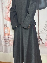 RESI HAMMERER Vintage Costume 36 38 40 Virgin Wool Designer Loden Couture 90s