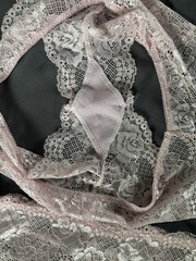 Baby Pink Lace Lingerie Set Excellent Condition