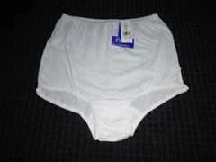 NOS Vtg Carole Granny Panties Briefs 50/50 Poly Cotton Mushroom Gusset Sz 6