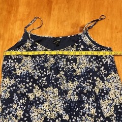 As U Wish Y2K Coquette Babydoll Floral Ruffle Hem Cami Top Sleeveless Girlcore L