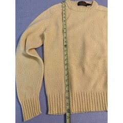 Sweater Emporium Vintage Wool Blend Crewneck Sweater Yellow Womens Medium