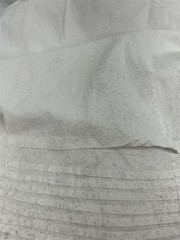 antique petticoat long white Victorian waist 26 crisp cotton original 1800