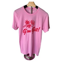 Vintage, Western Retro Graphic Tee G’on Git Tee NWT Sz XSmall Pink Tomato Red