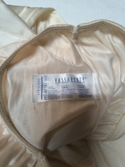 Vintage Vassarette Underneath It All Half Slip Size 2XL Long Beige With Slit