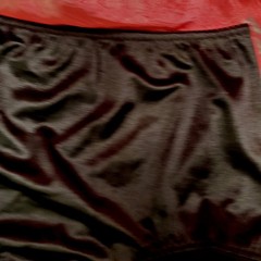 Vtg Panties Shiny Silky Smooth Nylon Gusset Size 9 2XL Sissy Sexy Granny Panty