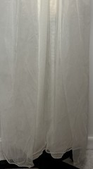 Vtg 50s Bridal Peignoir & Nightgown Set M White Blue Floral Lace Romantic