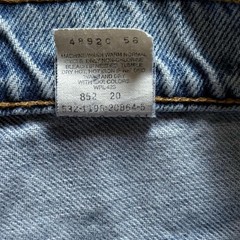 90s Levi’s 550 Relaxed Fit Cutoff Denim ShortsCustom Studded & Distressed sz 29