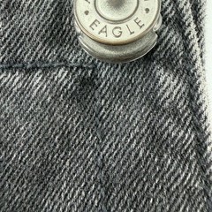American Eagle Outfitters Y2K Black Denim Overall Dress Casual Preppy grunge