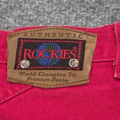 Vintage Rocky Mountain Rockies Pants Women’s 1 / 25 Red Twill High Rise