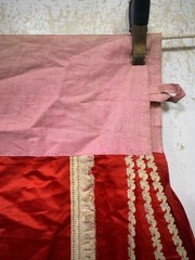 Vintage Gorgeous Chinese Silk Embroidered Apron Skirt 94×70 Cm