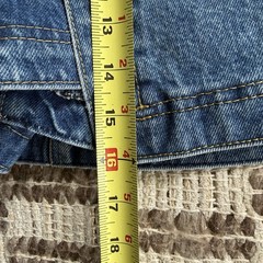 VTG 90s Y2K St. Maarten Dallas Denim Wrap Skort Sz 4/6 Western Cowgirl Rodeo