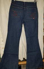 RARE F.B.I. Women’s Vintage Jeans wide bottom size 10