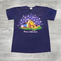 Vtg Disney Store Winnie The Pooh T-Shirt Women’s One Size Dream A Little Dream