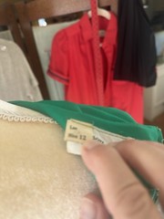Allison Ayers Vintage Secretary Dress Size 12 Green