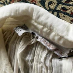 Liz Claiborne 1980s ivory blouse long sleeve romantic poetcore gauze boho READ