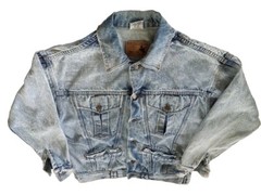 Prezzia Jeanwear Women Large Legend Vintage Acid Wash Denim Jacket Argentina